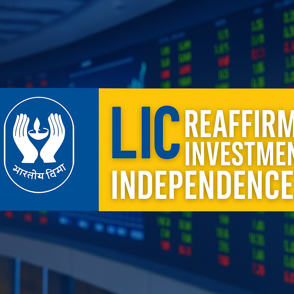 LIC denies government directing its investments